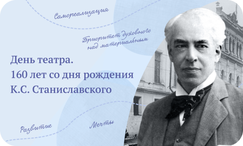 Разговор о важном &amp;quot;День театра. 160 лет со дня рождения К.С. Станиславского&amp;quot;.